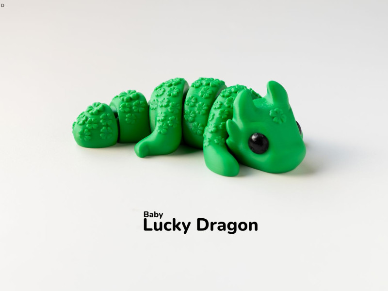 Lucky Dragon Keyring